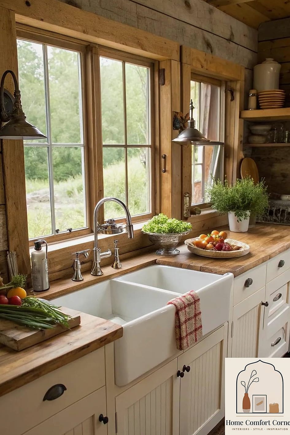 Farmhouse Sink in the Kitchen