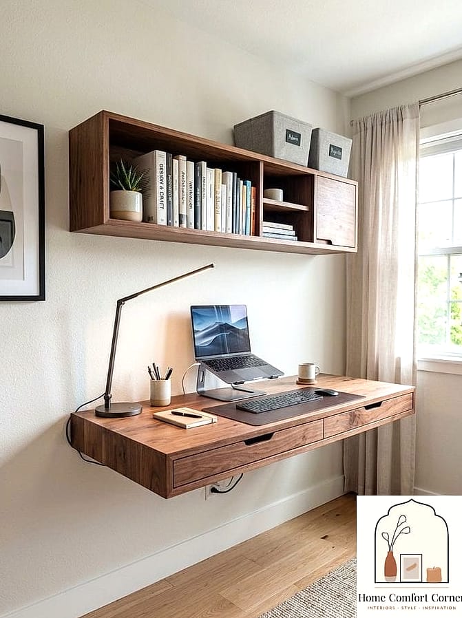 Floating Desk for Small Spaces
