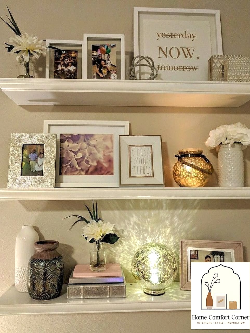 25 Cute Room Decor Ideas Diy Ideas That Work in Any Size Home 3 Floating Shelves for Display and Storage