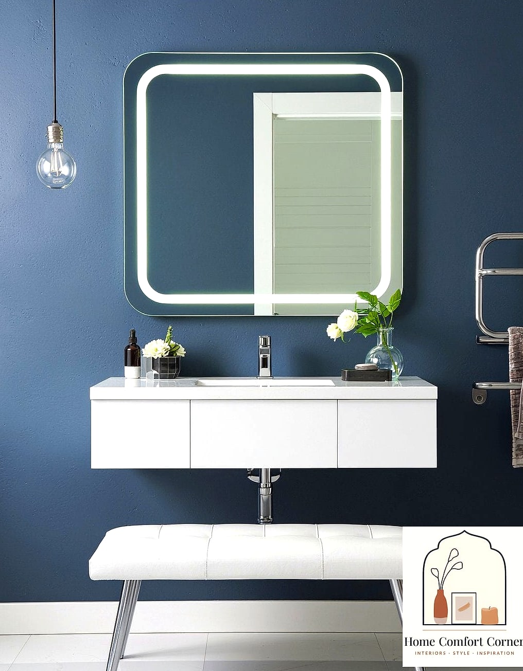 Floating Vanity in the Bathroom