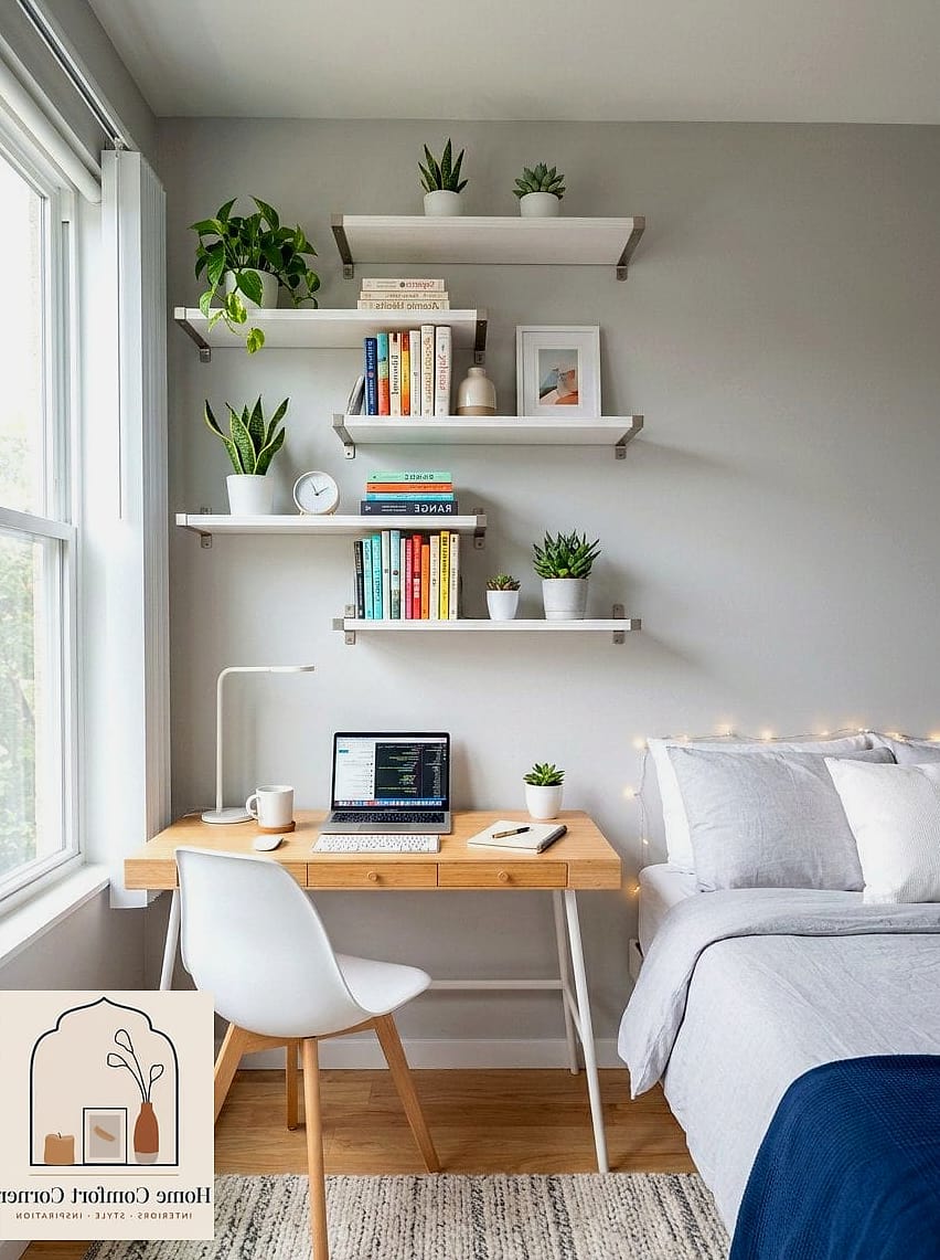 Floating Wall Shelves (Renter-Friendly Versions)