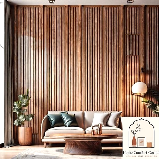 18 Vintage Interior Design Makeovers That Look Incredibly Expensive 9 Fluted Wood Paneling on Cabinetry or Walls