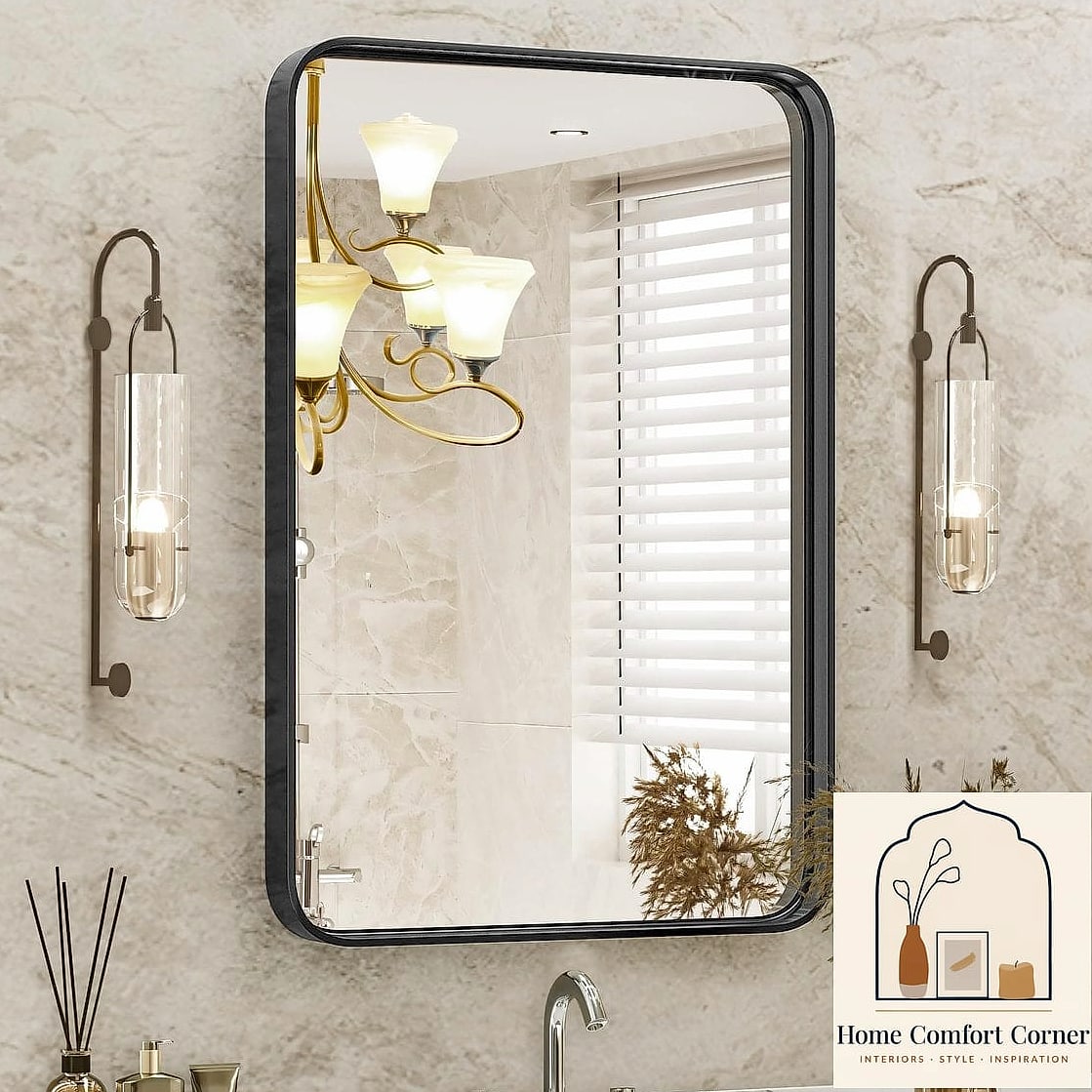 Framed Mirror That Doubles as Art