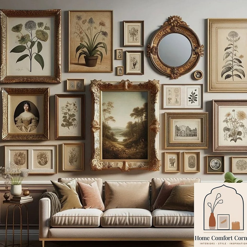 Frame Vintage Art And Botanical Prints