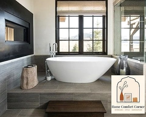 A Freestanding Tub as a Bedroom Feature