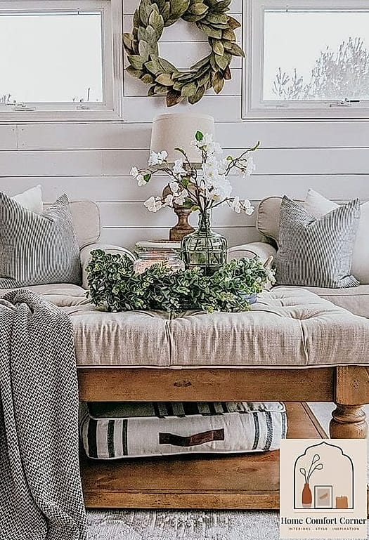 16 Beautiful Spring Home Decor Inspiration Photos Worth Saving 2 Fresh Greenery on Open Shelving