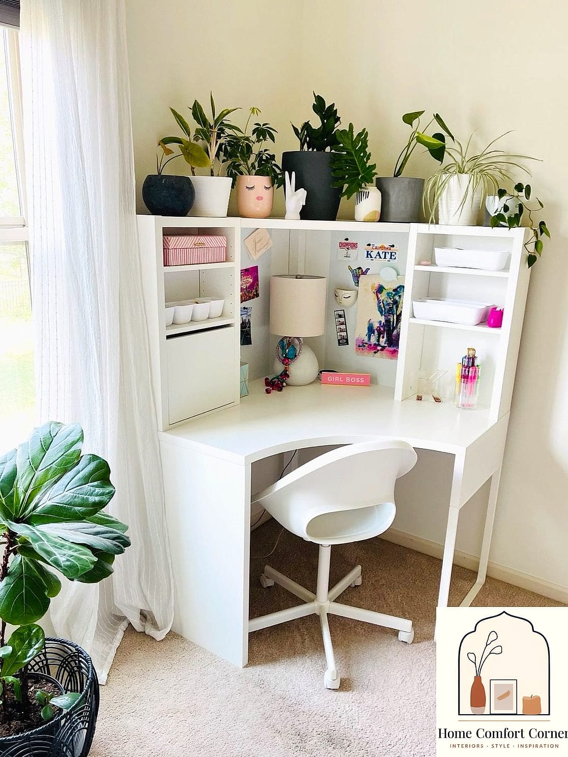 Functional Desk Setup With Better Organization