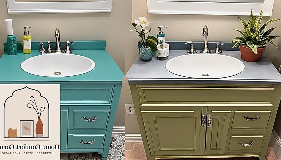 A Furniture-Style Vanity