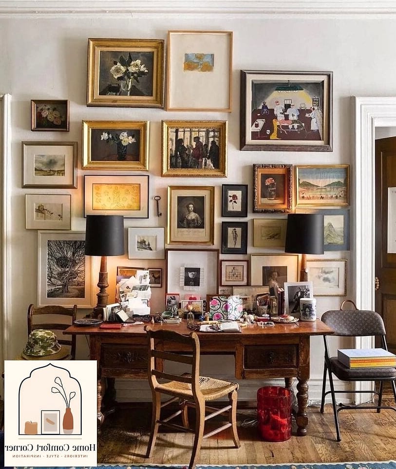 27 Creative Room Decor Ideas Ideas You Haven't Seen Before 19 A Gallery Wall of Mirrors Instead of Photos