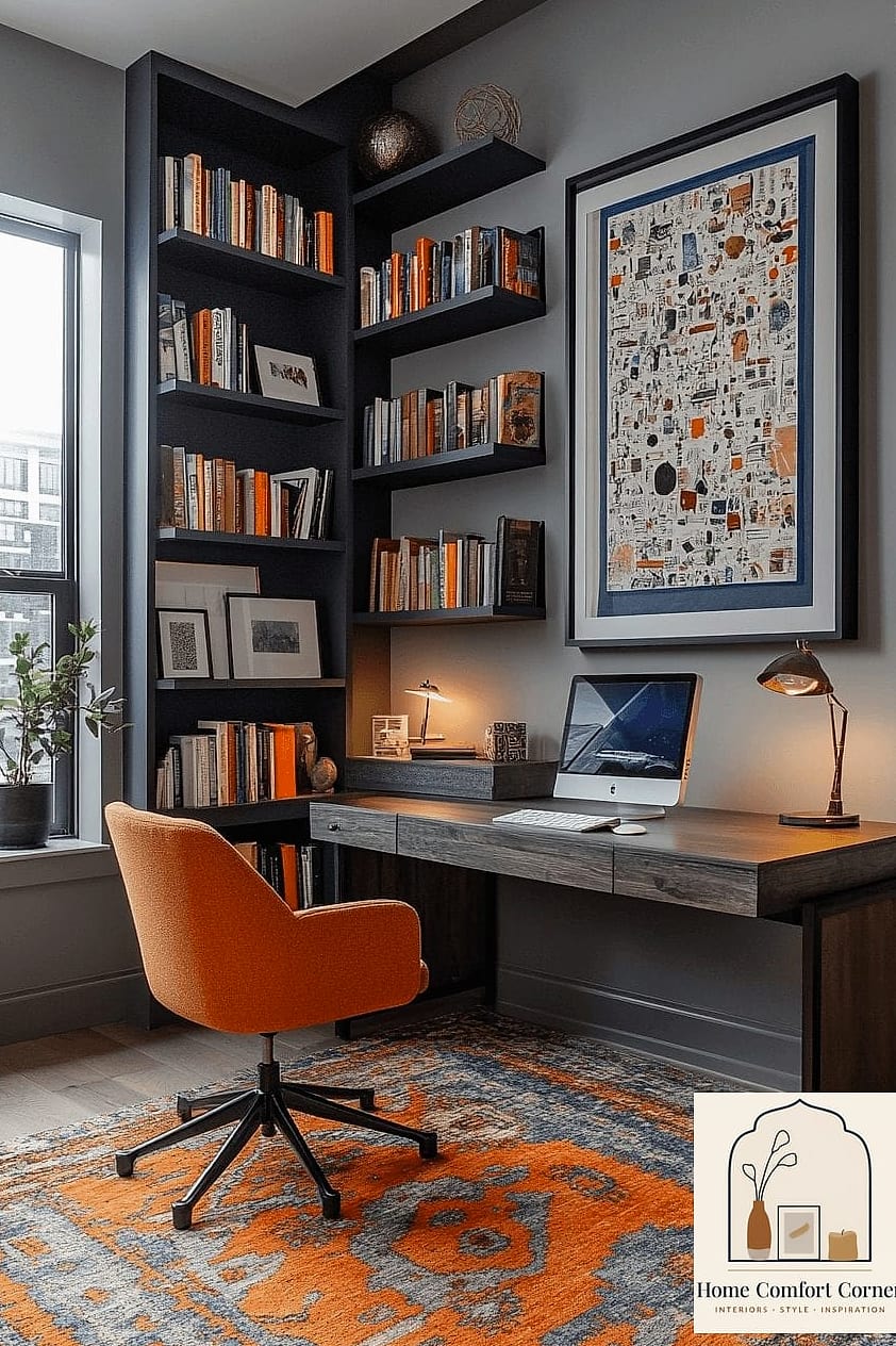 Gallery Wall Above the Desk