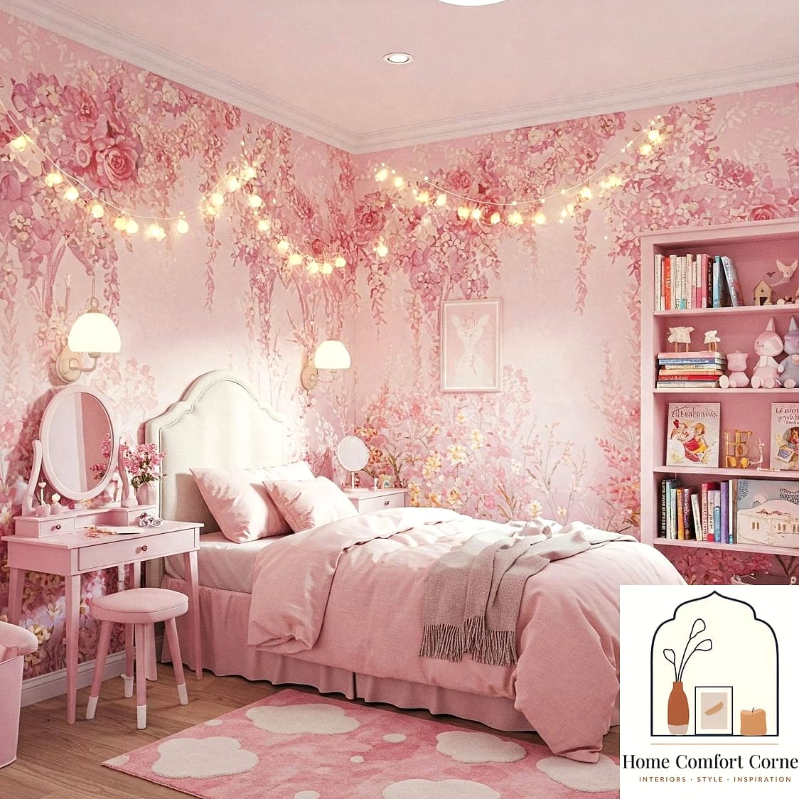 Gallery Wall of Feminine Art Prints