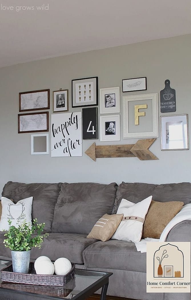 A Gallery Wall That Doesn't Match