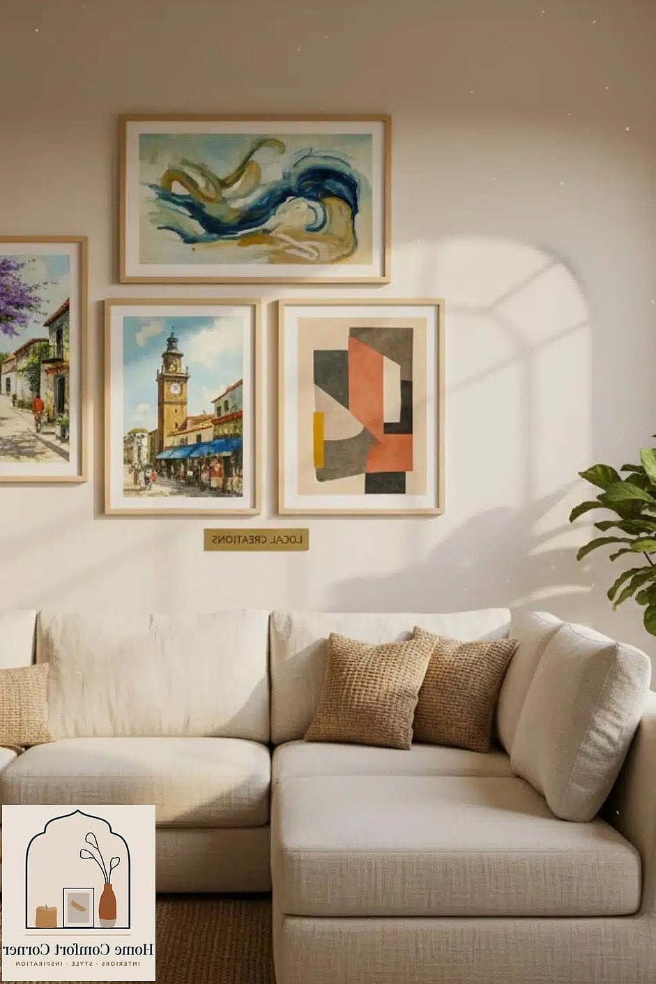 Gallery Wall in the Entryway