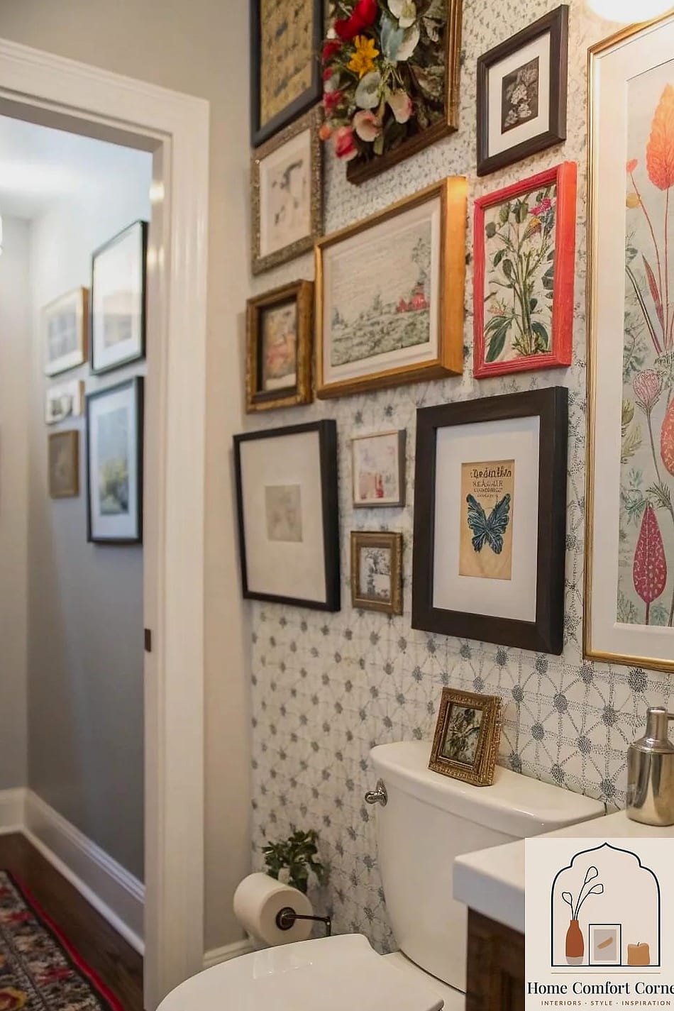 Gallery Wall of Small Art