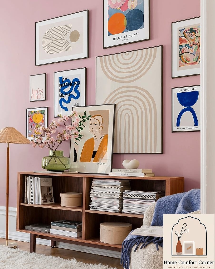 25 Cute Room Decor Ideas Diy Ideas That Work in Any Size Home 2 Gallery Wall with Mismatched Frames