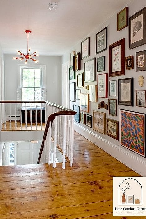 Gallery Wall of Family Photos or Art