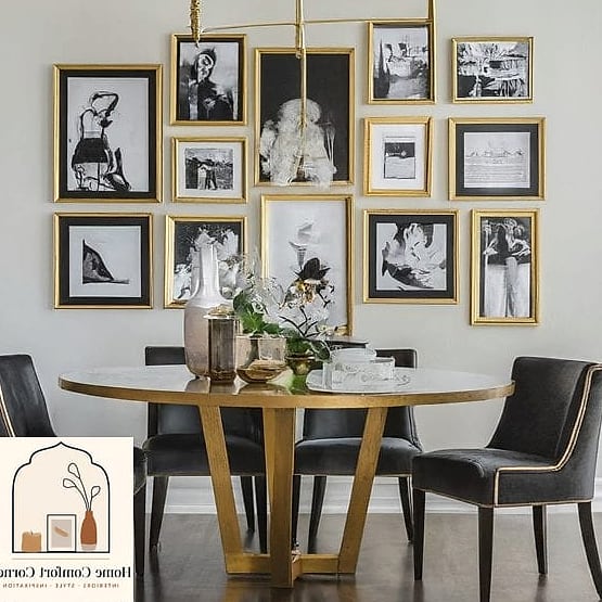Gallery Wall With Curated Art