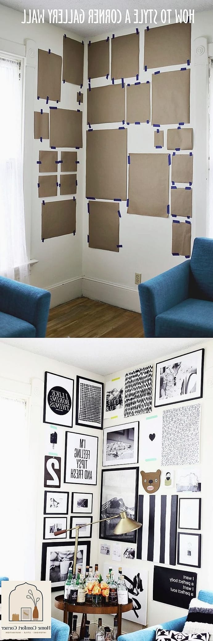 Gallery Walls With Mismatched Frames