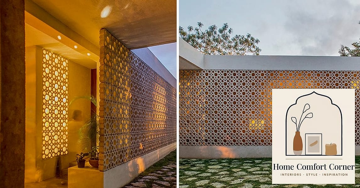 Geometric Cement Tile Flooring