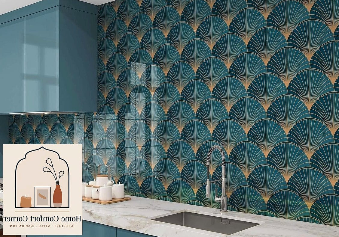 Geometric Tile Flooring in Entryways