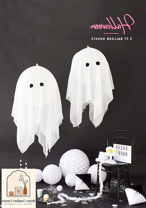 Ghost Balloon Garland