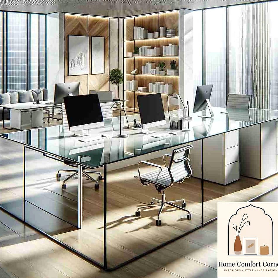 Glass Desk for Small Spaces