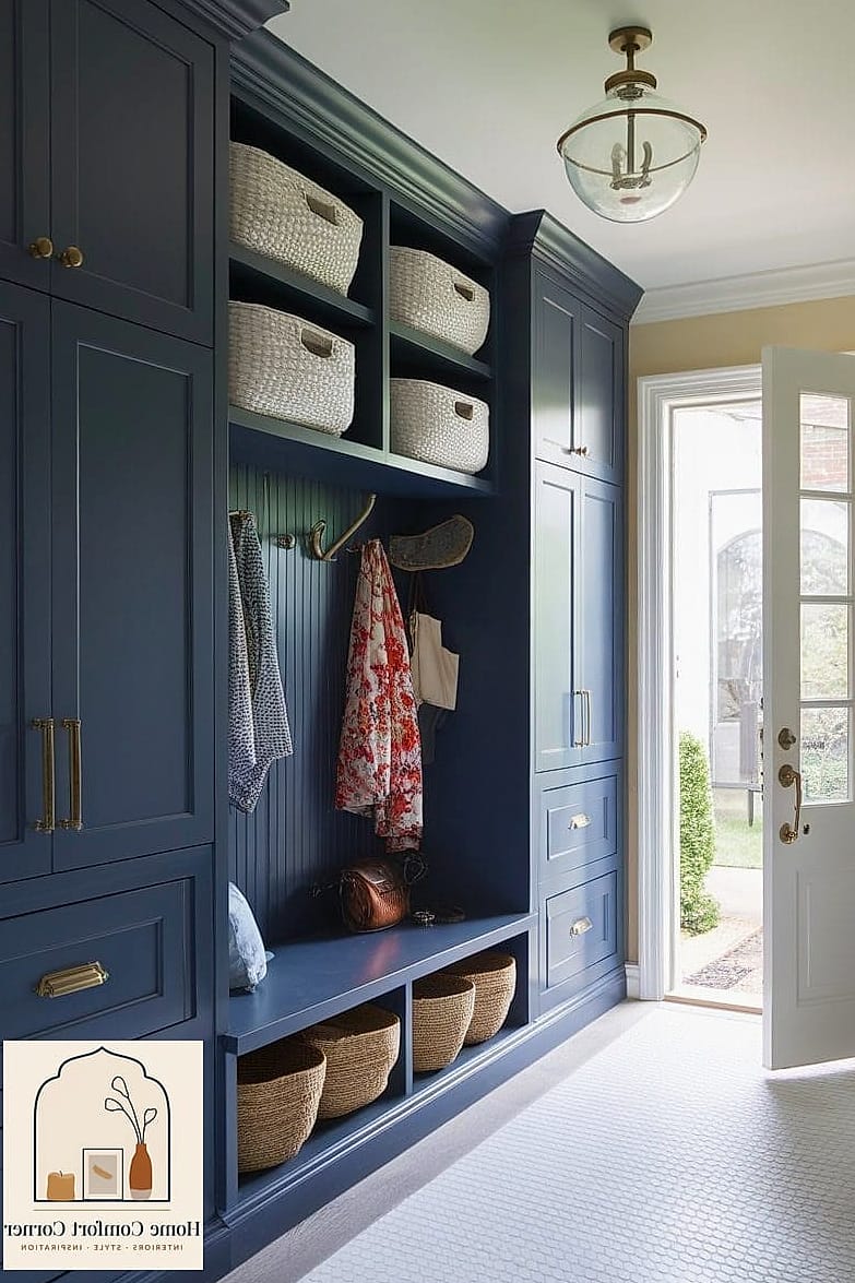 Glass-Front Cabinets for Display