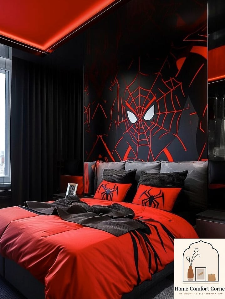 Glow-in-the-Dark Web Decals