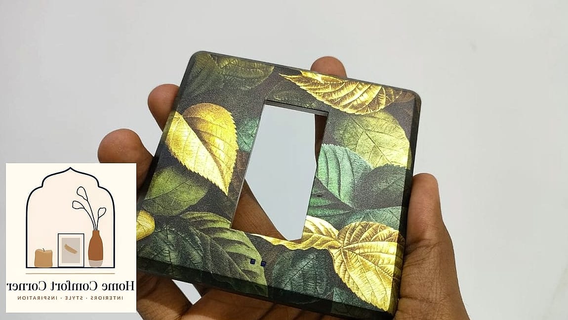 Gold Leaf Accent Plates