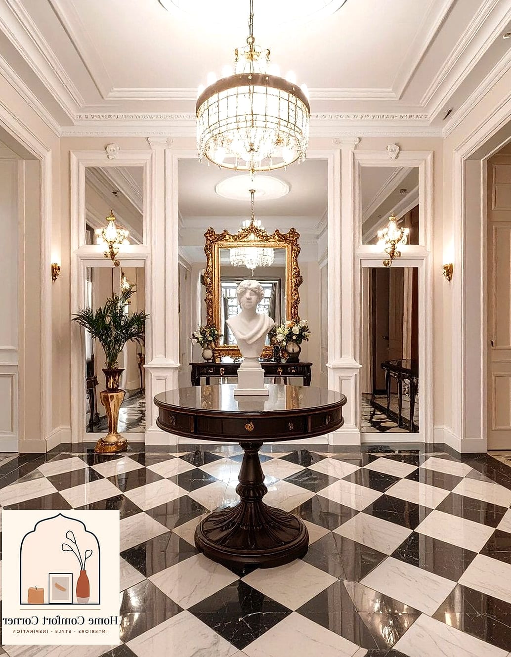 Grand Entryway Staircases