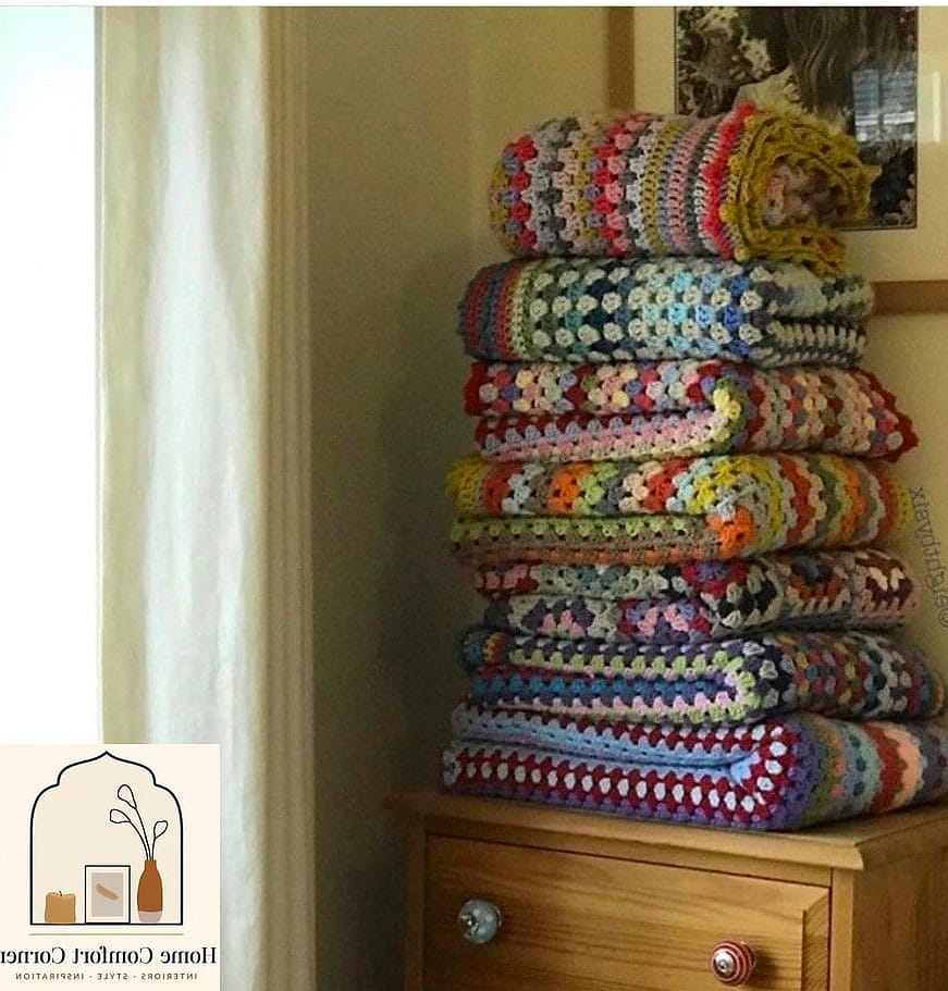 Granny Square Wall Hanging