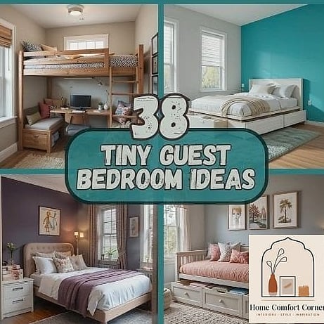 A Guest Room Doubling as a Craft Space