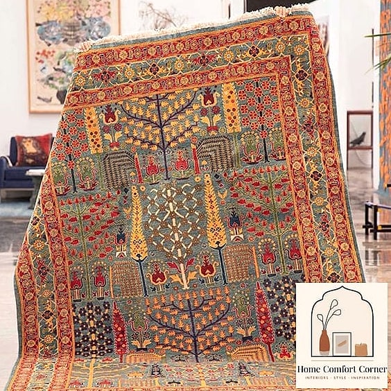 Handwoven Rugs with Geometric Patterns