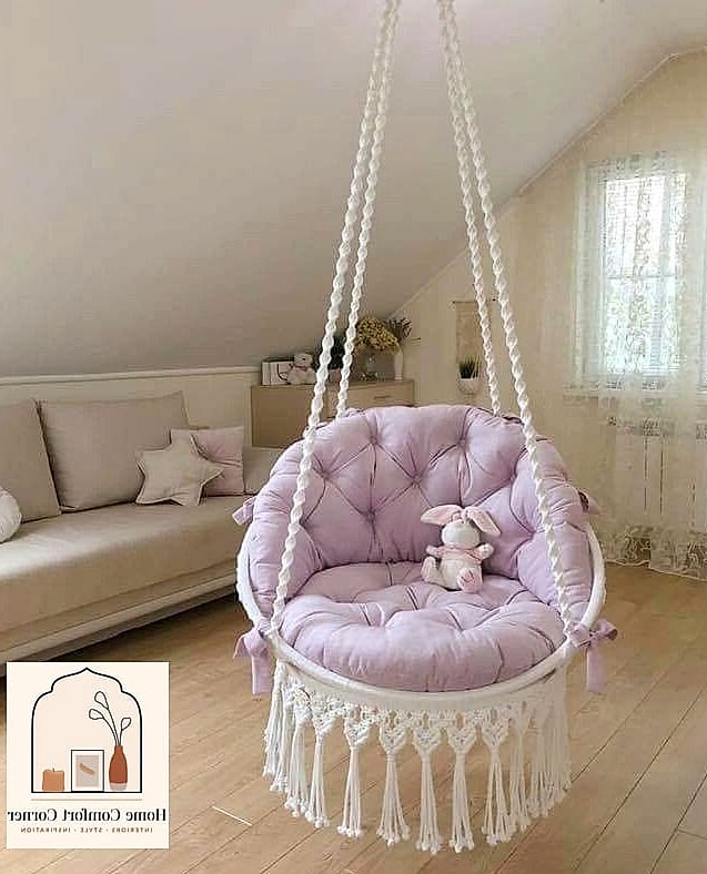Hanging Chairs for a Playful Statement Piece