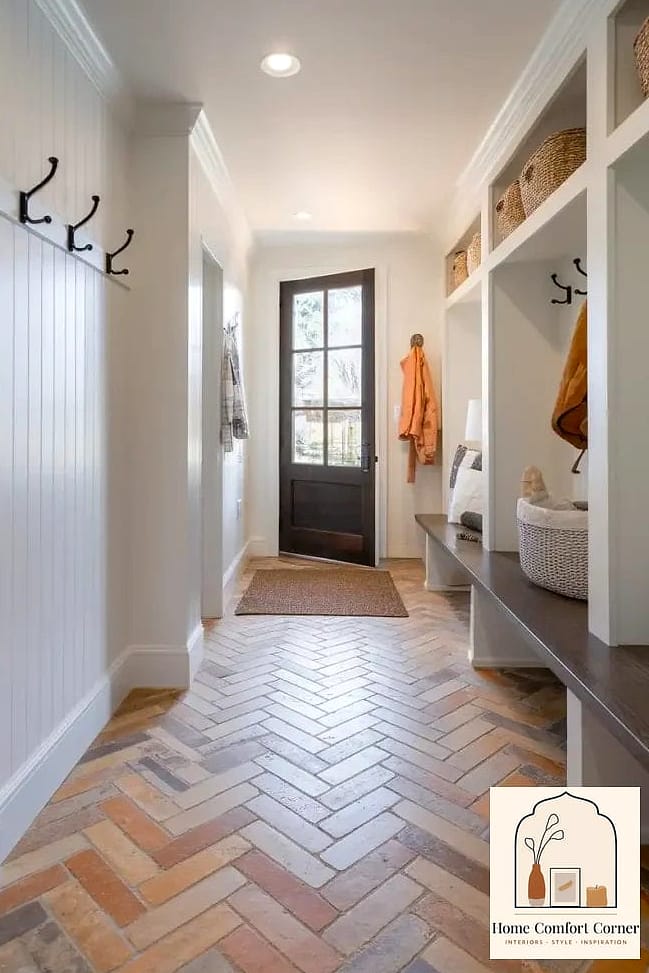 Herringbone Tile Flooring