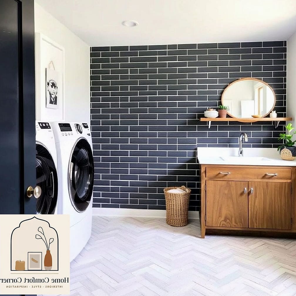 Herringbone Tile Flooring