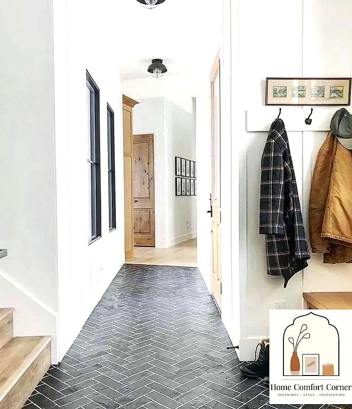 Herringbone Tile Flooring