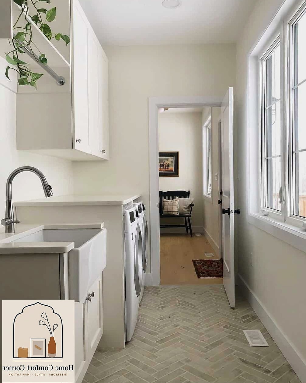 Herringbone Tile Flooring