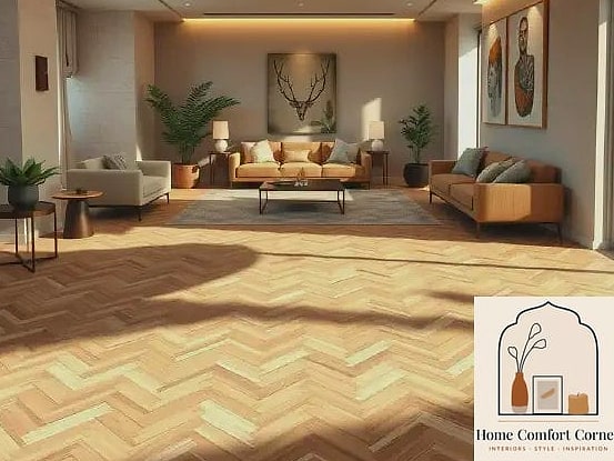 Herringbone Tile Backsplash