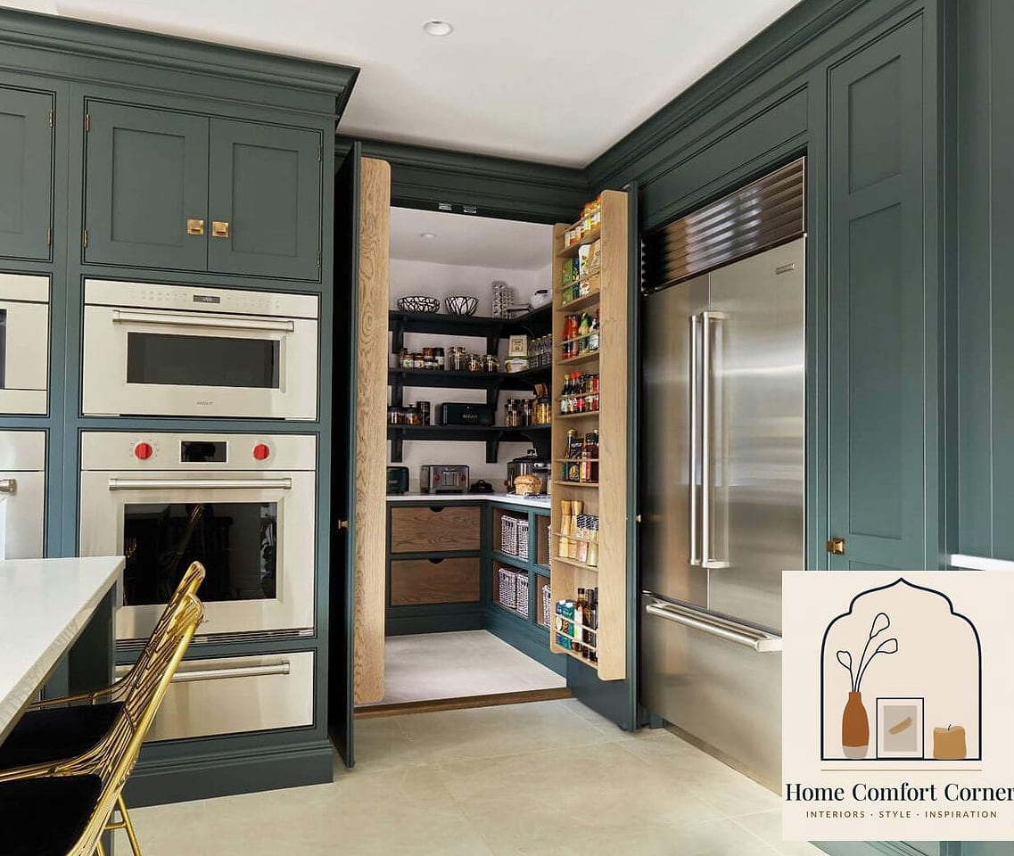 Hidden Pantry Storage System