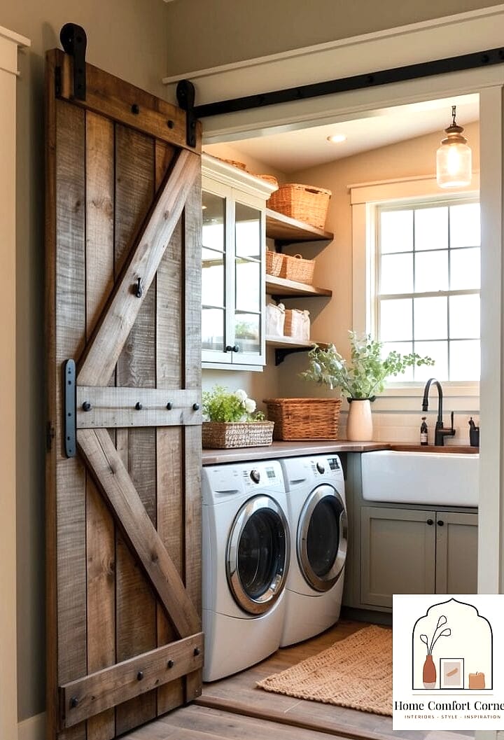Hidden Storage Behind Cabinet Doors