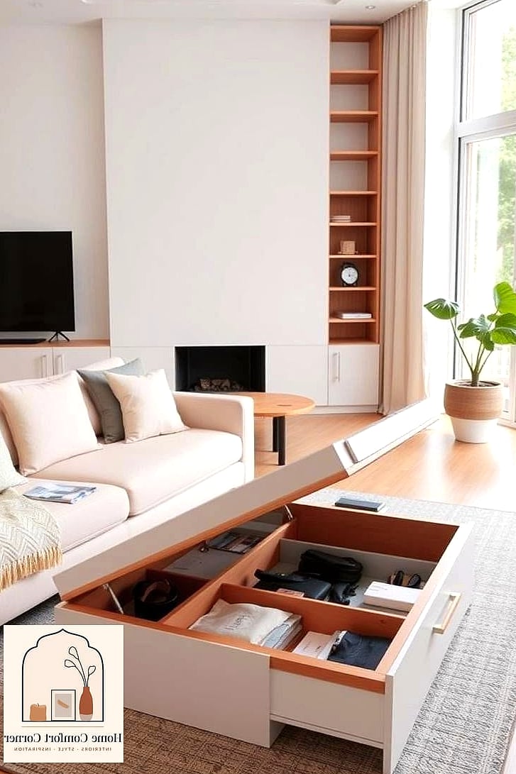 Hidden Storage That Keeps Surfaces Clear