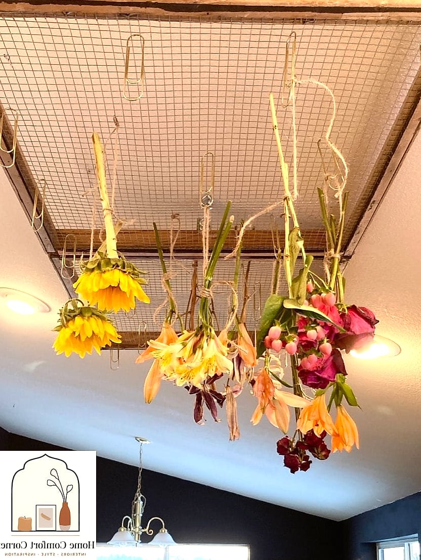 Hooks for Drying Bouquets