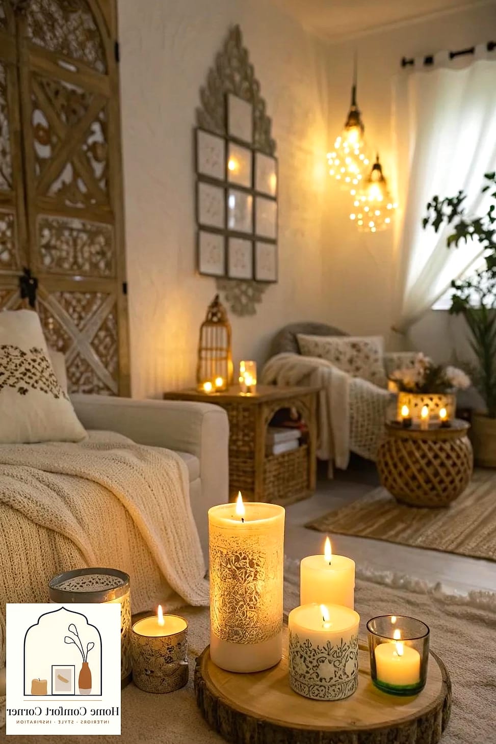 Incorporate Candles for Low, Flickering Ambiance
