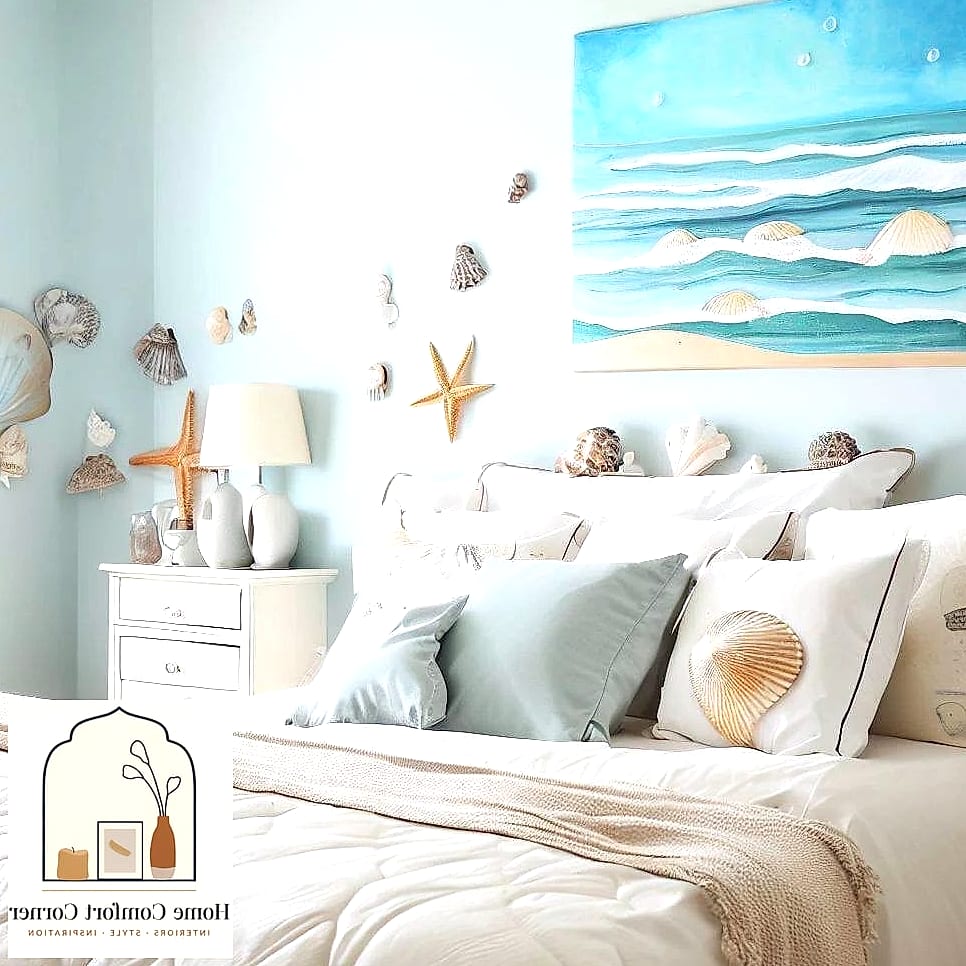 17 Beachy Room Decor Ideas That Work in Any Size Home 7 Incorporate Shell and Coral Details