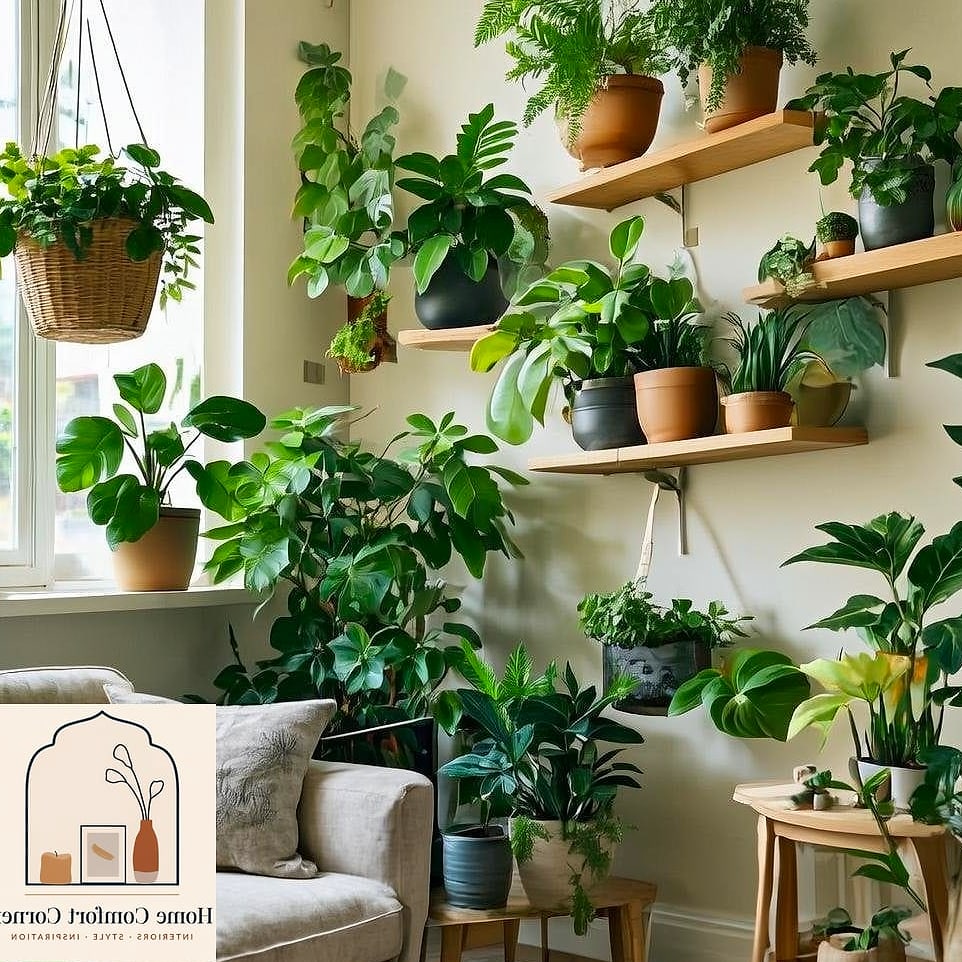 Indoor Plants as Living Decor