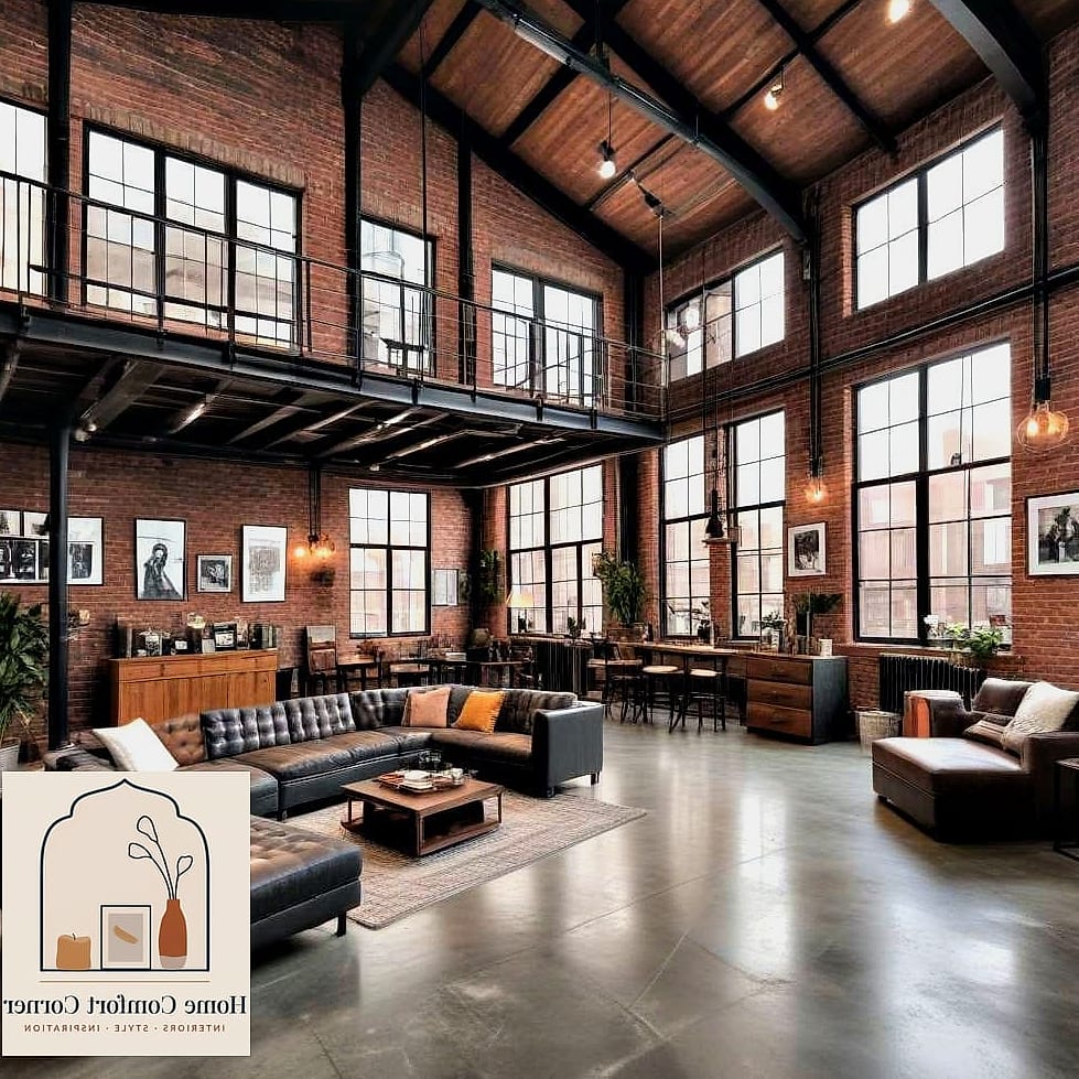 Industrial Loft Living Room