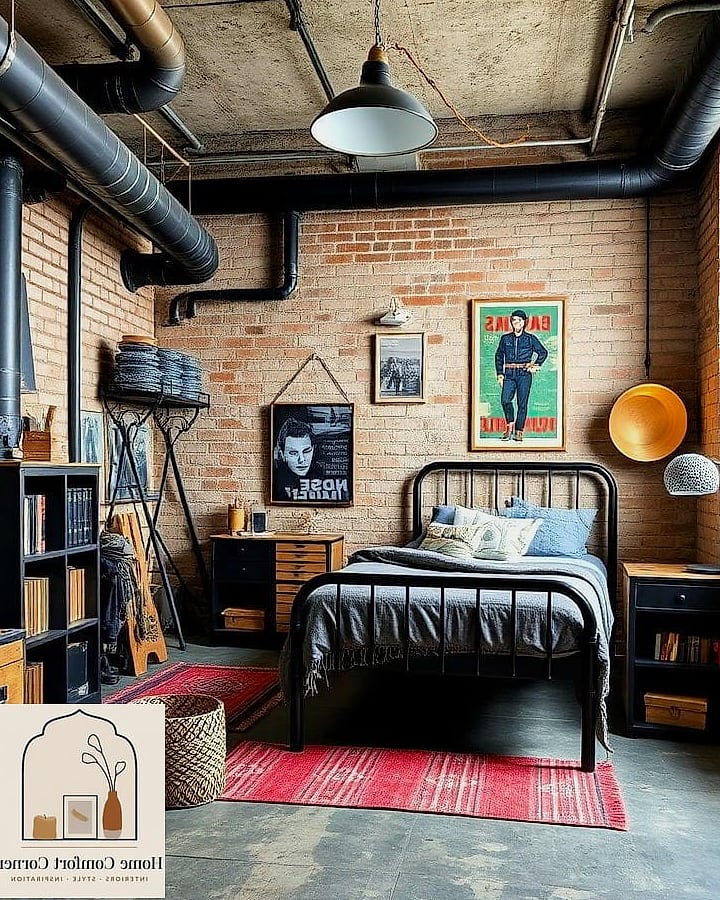 Industrial Pipe Shelving