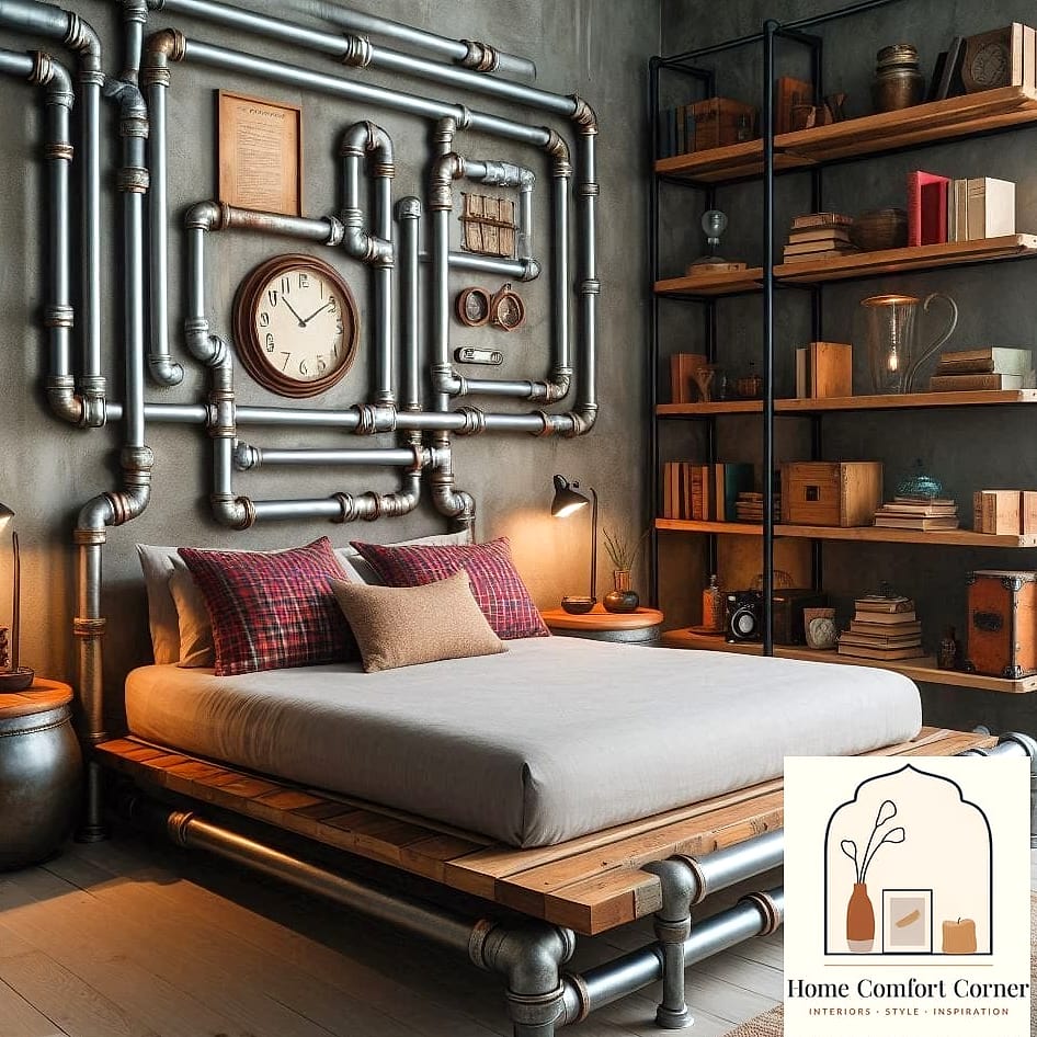 Industrial Pipe Shelving