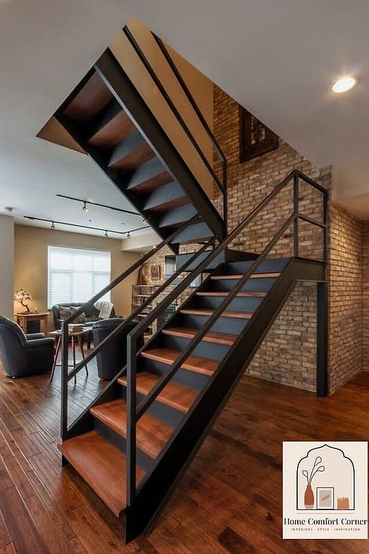 Industrial-Style Metal Staircases